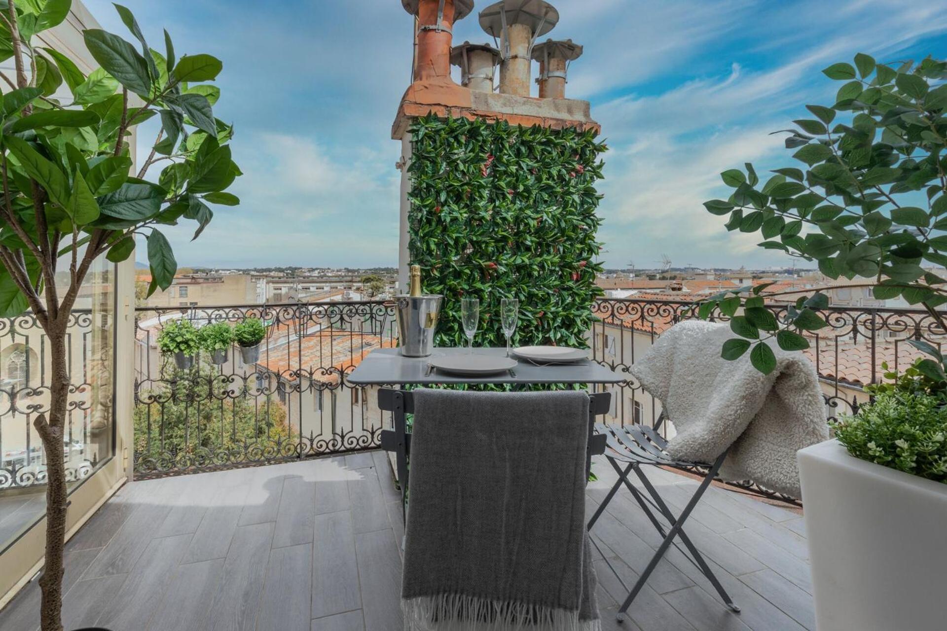 Apartment La Terrasse, Vue Sur Les Toits De